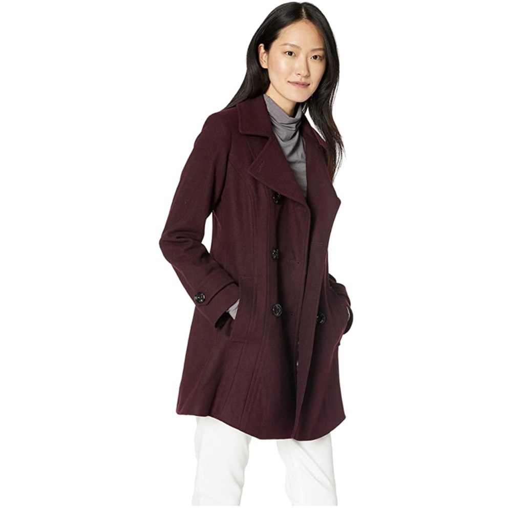 2x 👯‍♀️Host Pick⚡️Anne Klein Wool Blend Coat